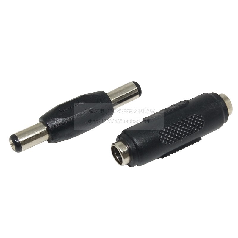 ปลั๊ก กระแสตรง 5.5 * 2.1 กล้องเฝ้าระวังพลังงาน 12โวลต์ อะแดปเตอร์ชายกับชายหญิงกับหญิงอะแดปเตอร์สายไฟต่อ