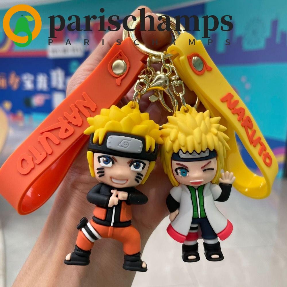 Parischamps อะนิเมะนารูโตะพวงกุญแจ,ถามรุ่นตุ๊กตาของเล่นนารูโตะตุ๊กตากระเป๋าเป้สะพายหลังจี้,น่ารักการ์ตูนสร้างสรรค์พีวีซีอะนิเมะตัวเลขพวงกุญแจอุปก