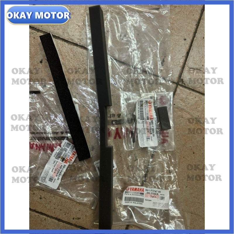 STOK HLY DAMPER SPONGE HANDLE SPAN COVER KEPA 2t ถัง YAMAHA Y125ZR Y125Z Y125 125Z 125ZR