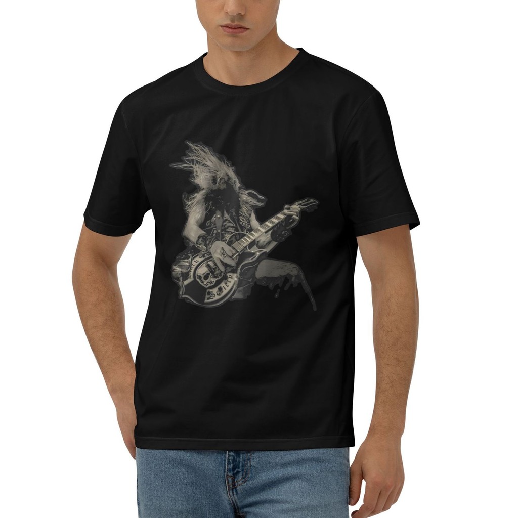 Inspired Design Tees สําหรับผู้ชาย Zakk Wylde Z Icfull Cotton เสื้อยืด