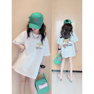(จัดส่งตลอด 24 ชั่วโมง) เสื้อผ้าเด็ก เสื้อเด็กผู้หญิง แขนระบายลายน่ารักสีหวานสดใส ใส่สบายได้ทุกโอกาส จัดส่งด่วน T307