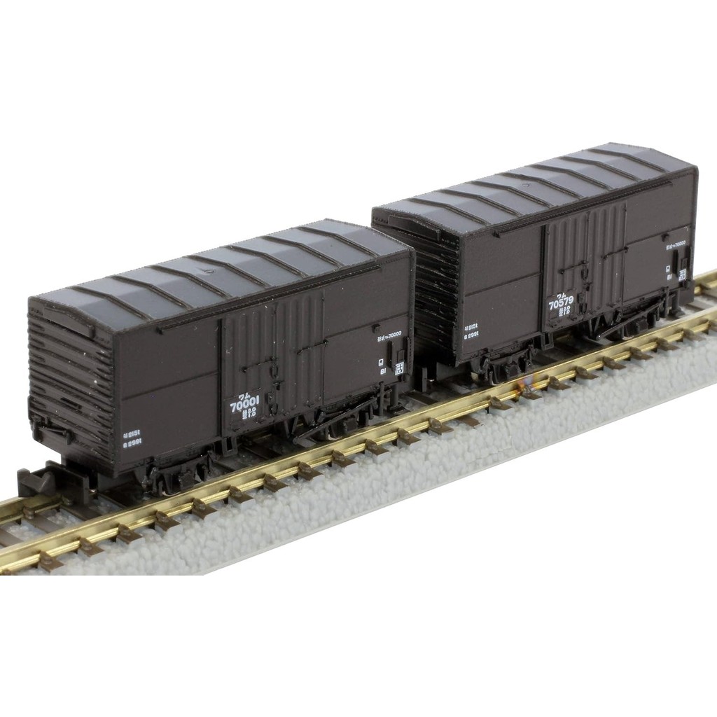 Rokuhan Z gauge T024-3 JNR WAM 70000 ประเภทรถขนส่งสินค้า B ชุด