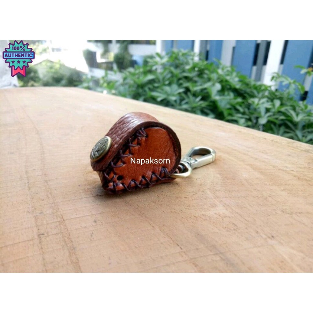 ซองหนัง ใส่กล้องส่องพระ หนังแท้ Zeiss D80 แตะขอเกี่ยว