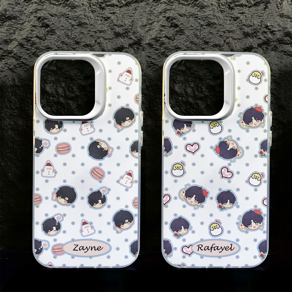 Love and Deepspace SAMSUNG สําหรับsamsung A71 A53 A15 A14 A13 A12 A11 A03S A03 A33 A32 A30 A31 A23 A20S A52 A51 A21Sแฟชั่นชุบโลหะCool Creativeแบรนด์อินเทรนด์ซิลิโคนนุ่มกรณี