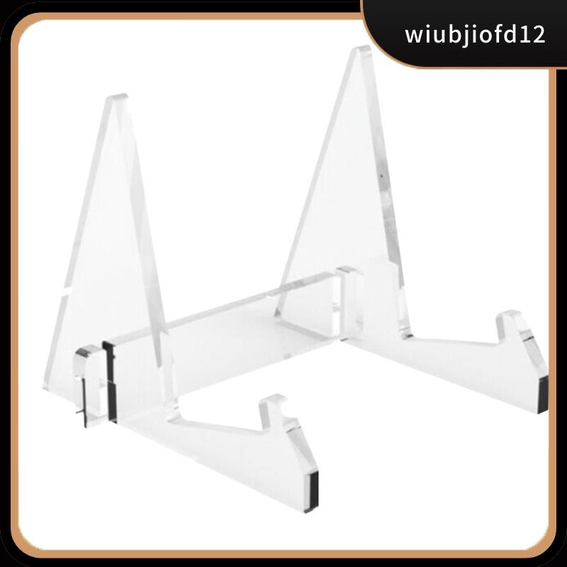 ใหม่สต็อกVinyl Record Storage Holder Acrylic Record Display Stand Portable Book Display Stand