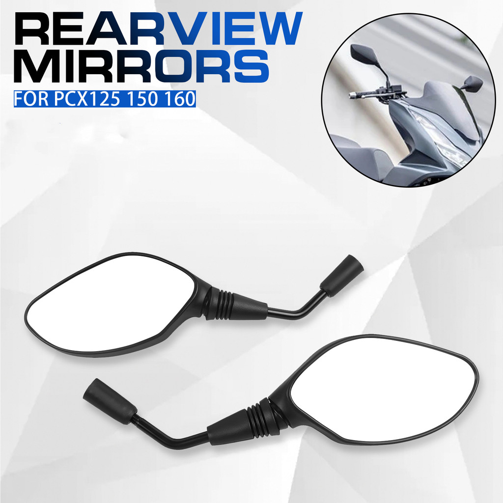 Yกระจกมองหลังด้านซ้ายกระจกมองหลังด้านขวาสำหรับฮอนด้า PCX125 PCX 125 PCX 150 PCX 160 PCX160 PCX150