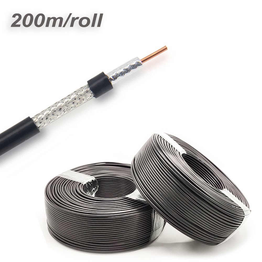LMR240 RF Coaxial Cable 200m/roll Low Loss Extension Coax Cable