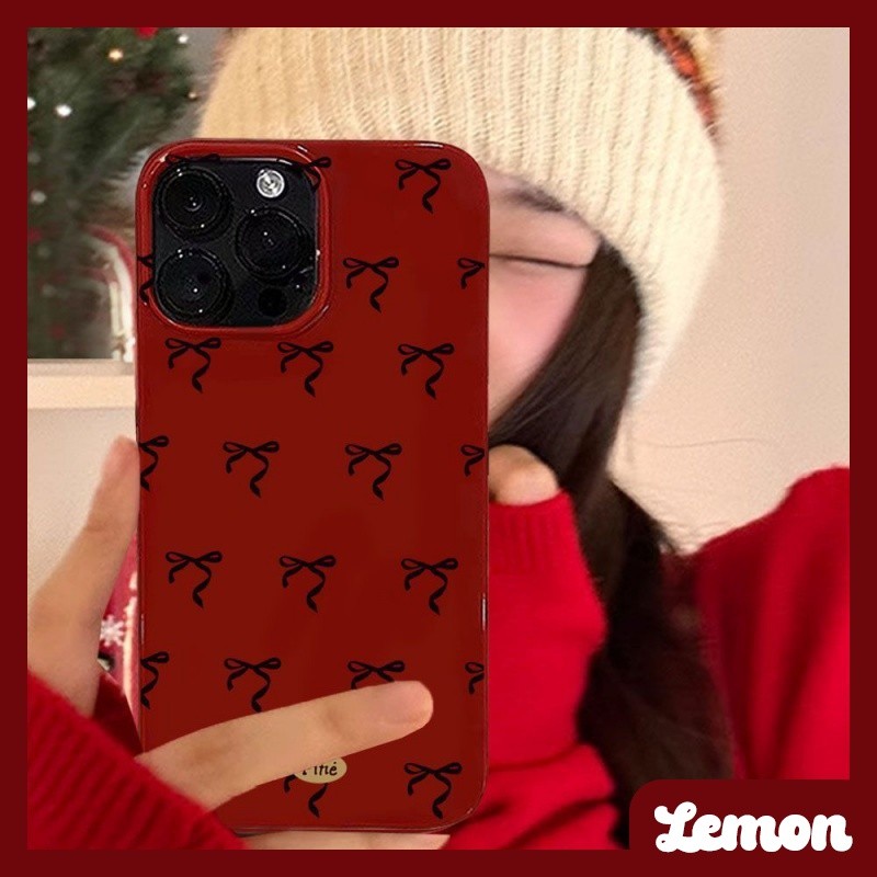เคสโทรศัพท์มือถือ กันกระแทก ประดับโบว์ ขนาดเล็ก สีสดใส สําหรับ iphone 15 15promax 14promax 13pro 13promax 11 12promax XR