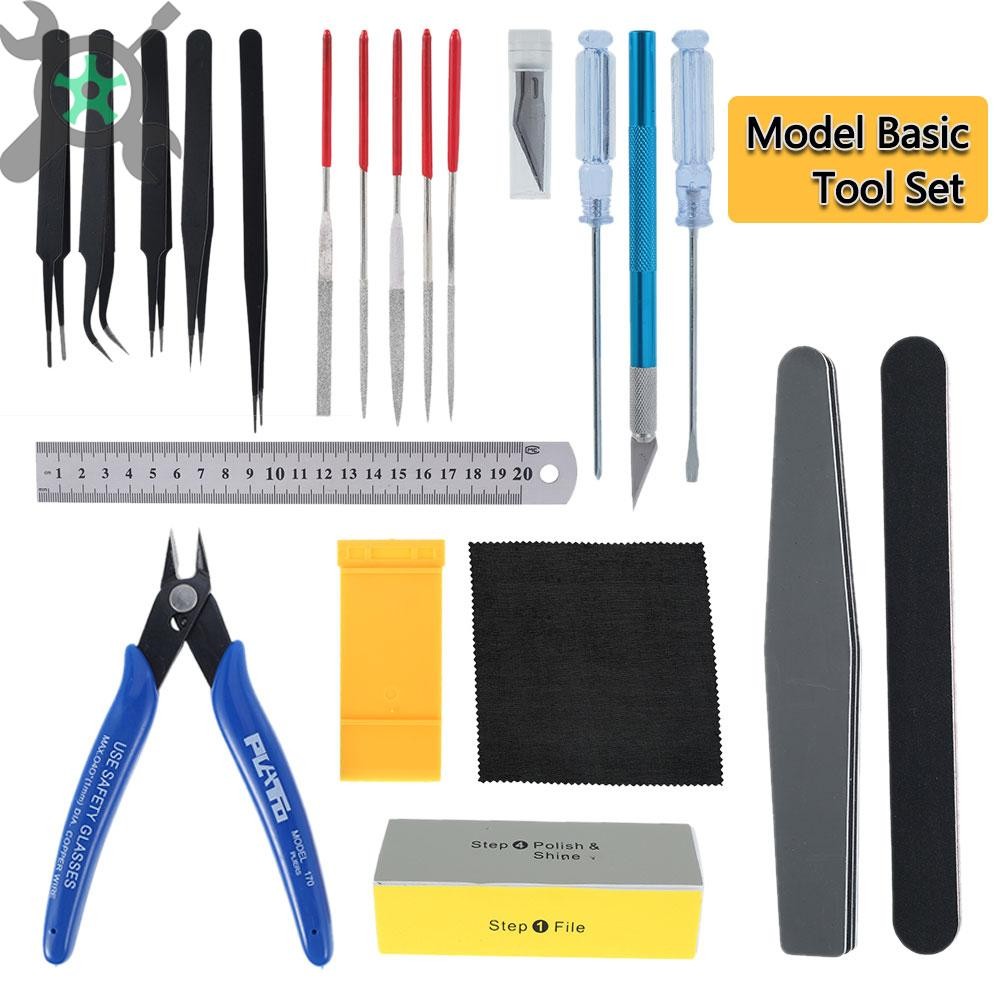 Basic Practical Model Tools Set คีมตัด Mat Modeler Hobby Building SHOPTKC5646