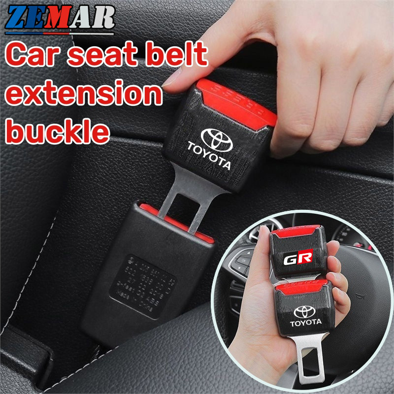 Toyota ปลั๊กต่อเข็มขัดนิรภัยสําหรับรถยนต์ รุ่น Prius Fortuner Corolla Cross CHR Camry Wish Vios Veloz Estima Sienta Yaris Ativ Altis Hilux Revo bZ4X Hiace