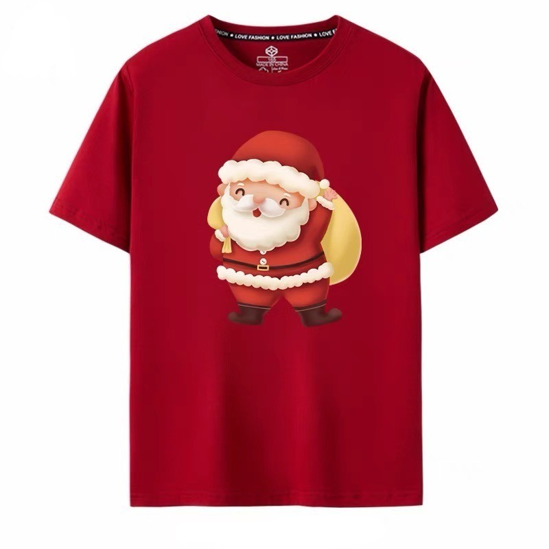 (จัดส่งตลอด 24 ชั่วโมง)Woo Right เสื้อคริสต์มาส เสื้อยืดคริสต์มาส Merry Christmas ผ้าCotton100% มีครบไซส์ พร้อมส่ง 54