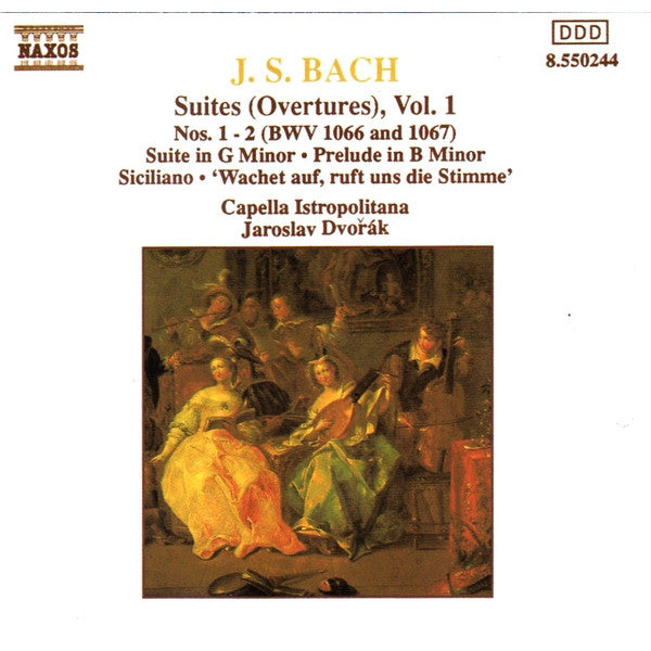 ซีดี Johann Sebastian Bach - Suites (Overtures), Vol. 1 (CD) (VG+)