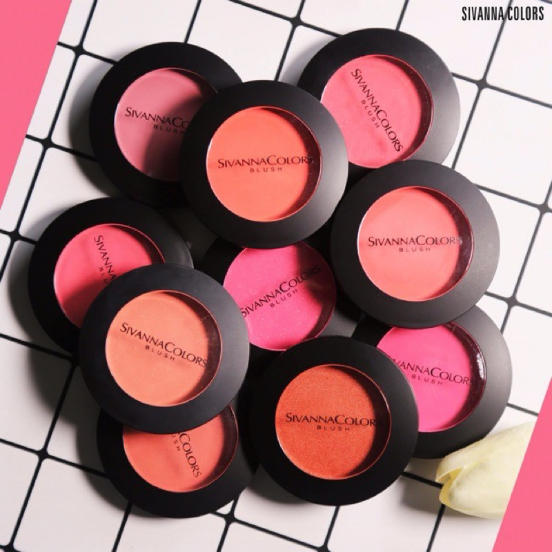 HF847 บรัชออน ซิเวนนา BLUSHER SIVANNA COLORS