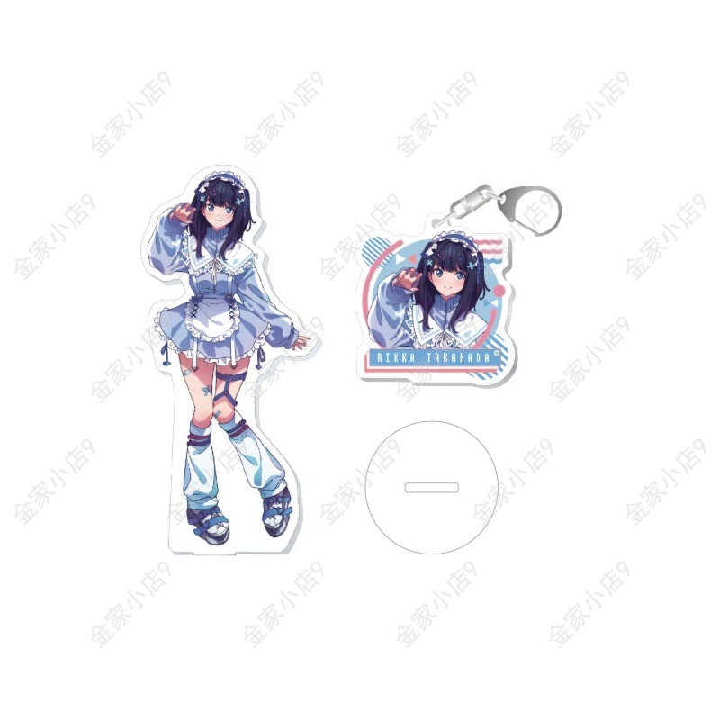 Gridman UNIVERSE แผ่นตกแต่งโต๊ะ Takarada Rikka ยืนคอลเลกชันเครื่องประดับ Accesorios Yume Minami อะคริลิคตุ๊กตาของขวัญ - รูปที่ 2