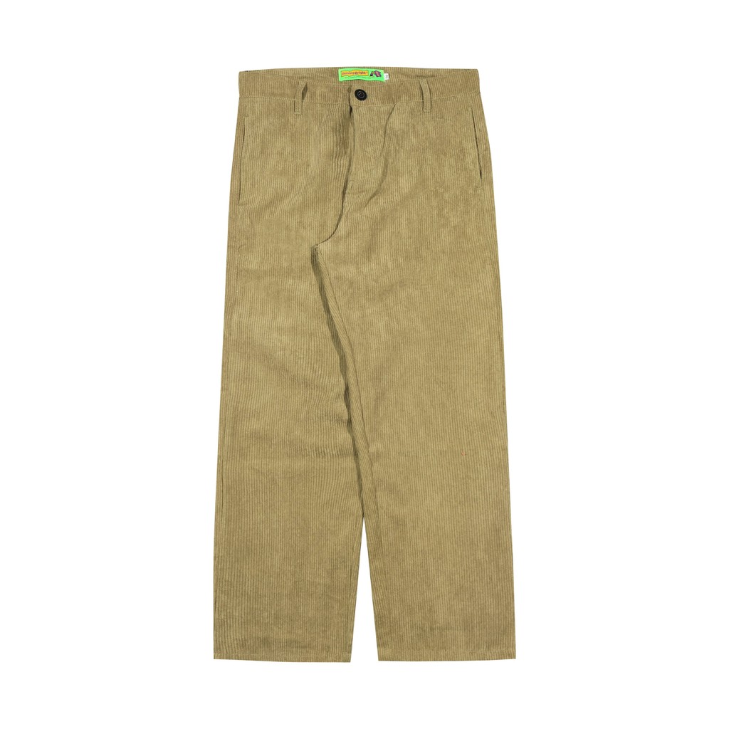 Hijau Shining Bright Juren Corduroy Pants - สีเขียวมะกอก