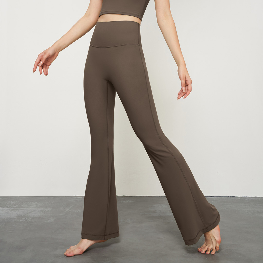 【Sportsangel】กางเกงกีฬา ขาบาน เอวสูง ไม่มีตะเข็บ กระชับสัดส่วน โยคะ พิลาทิส - รูปที่ 2