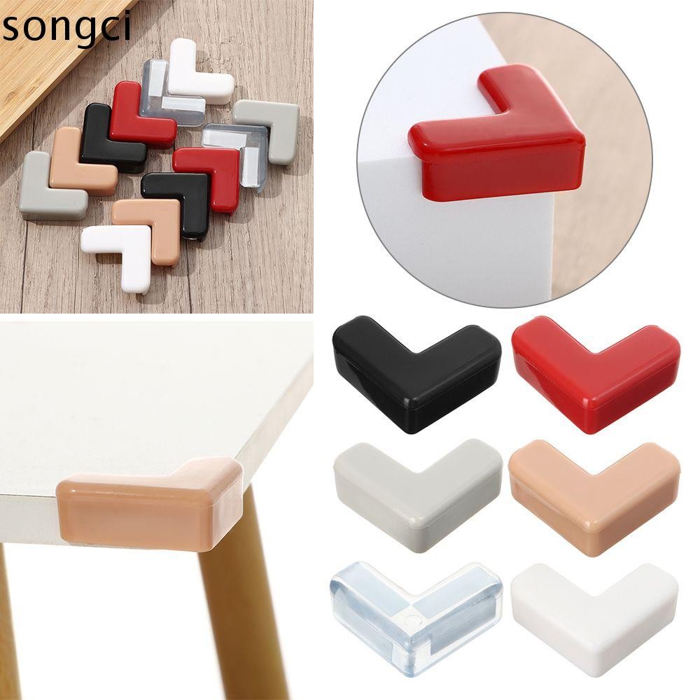 Songci 4 ชิ้น Edge Protection Safety Soft Kids Security Table Corner Protector