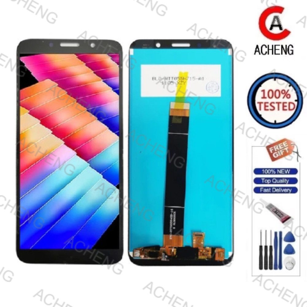 ACHENG สําหรับ Huawei Y5P(2020)DRA-LX9 Honor 9S DUA-LX9 LCD Touch Screen Digitizer Replacement Part