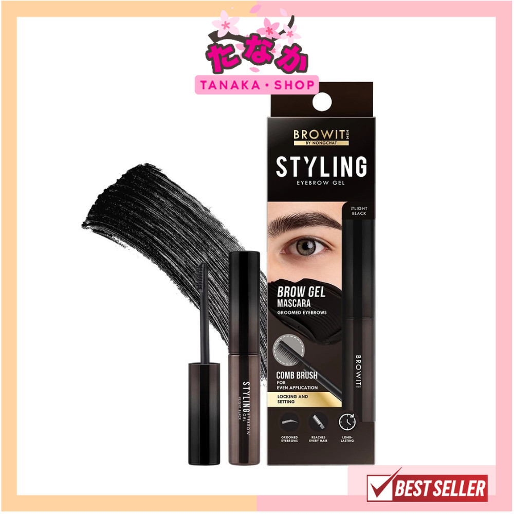 แท้/ถูกที่สุด/ไลฟ์ทุกวัน (1ชิ้น) Browit สไตล์ลิ่งอายบราวเจล 3.5g บราวอิท เมน