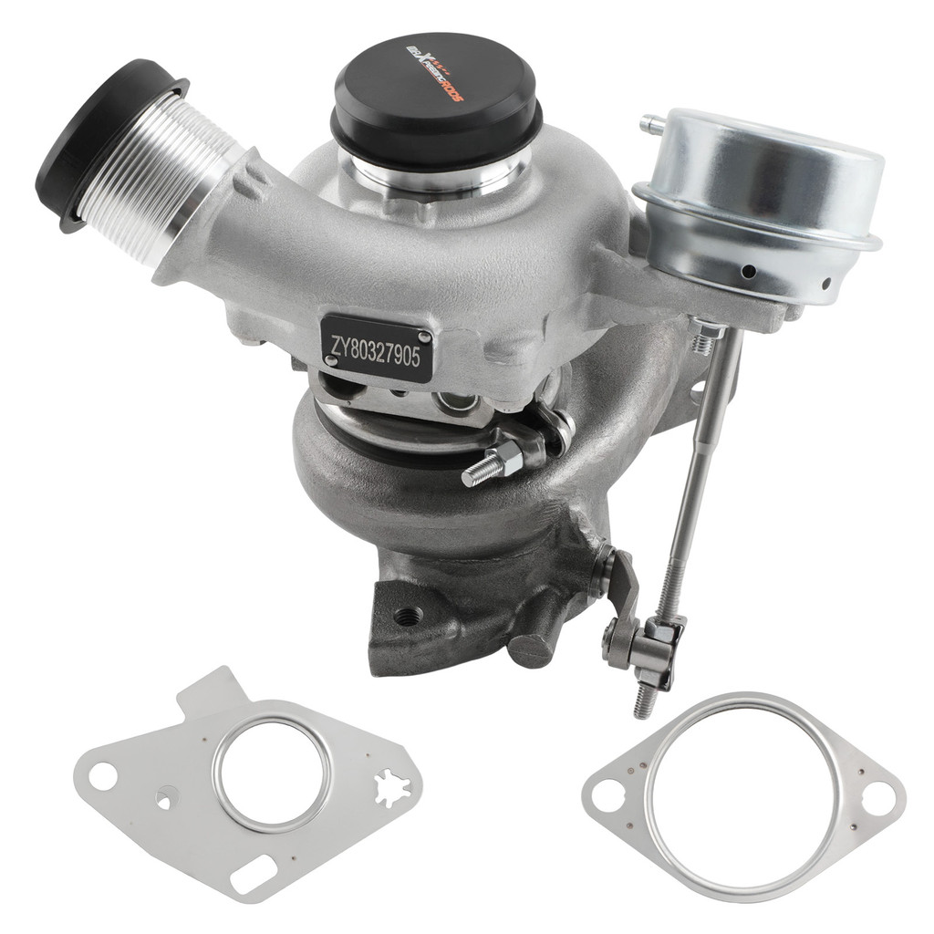 Maxpeedngrods ด้านขวา Turbo Turbo Turbocharger สําหรับ Ford F150 2.7L 2015-2017 V6 เครื่องยนต์ FL3Z6