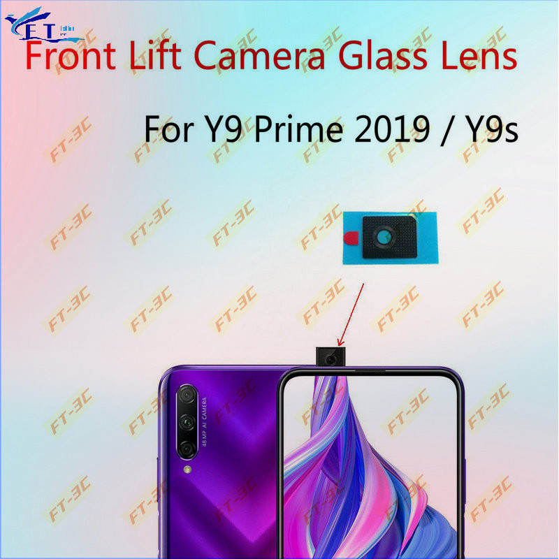 สําหรับ Huawei Y9 Prime 2019 / Y9s ลิฟต์ด้านหน้ากล้องเลนส์เปลี่ยนชิ้นส่วน