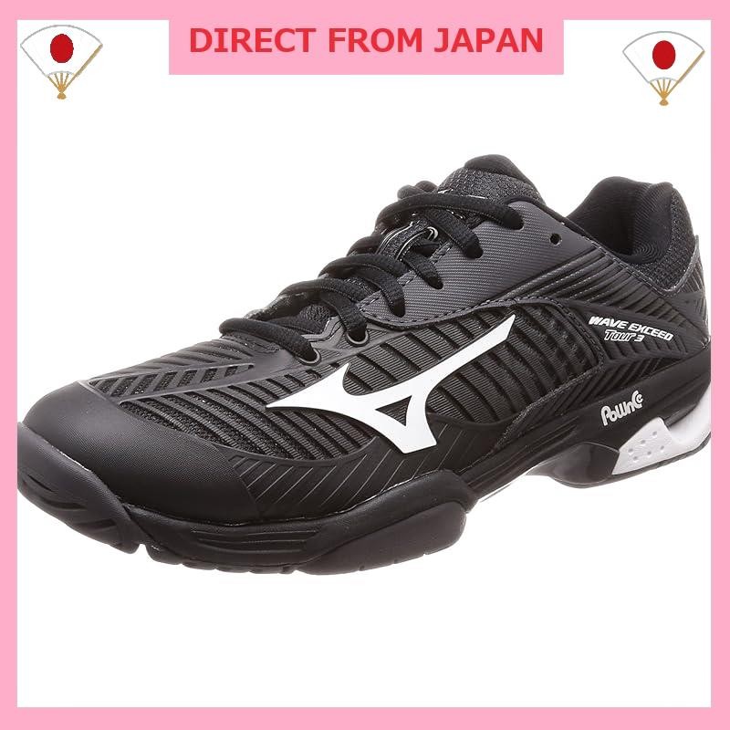 [Mizuno] Tennis Shoes Wave Exceed Tour 3 AC Black/White/Dark Grey 22.5 cm 2E
[Mizuno] Tennis Shoes W
