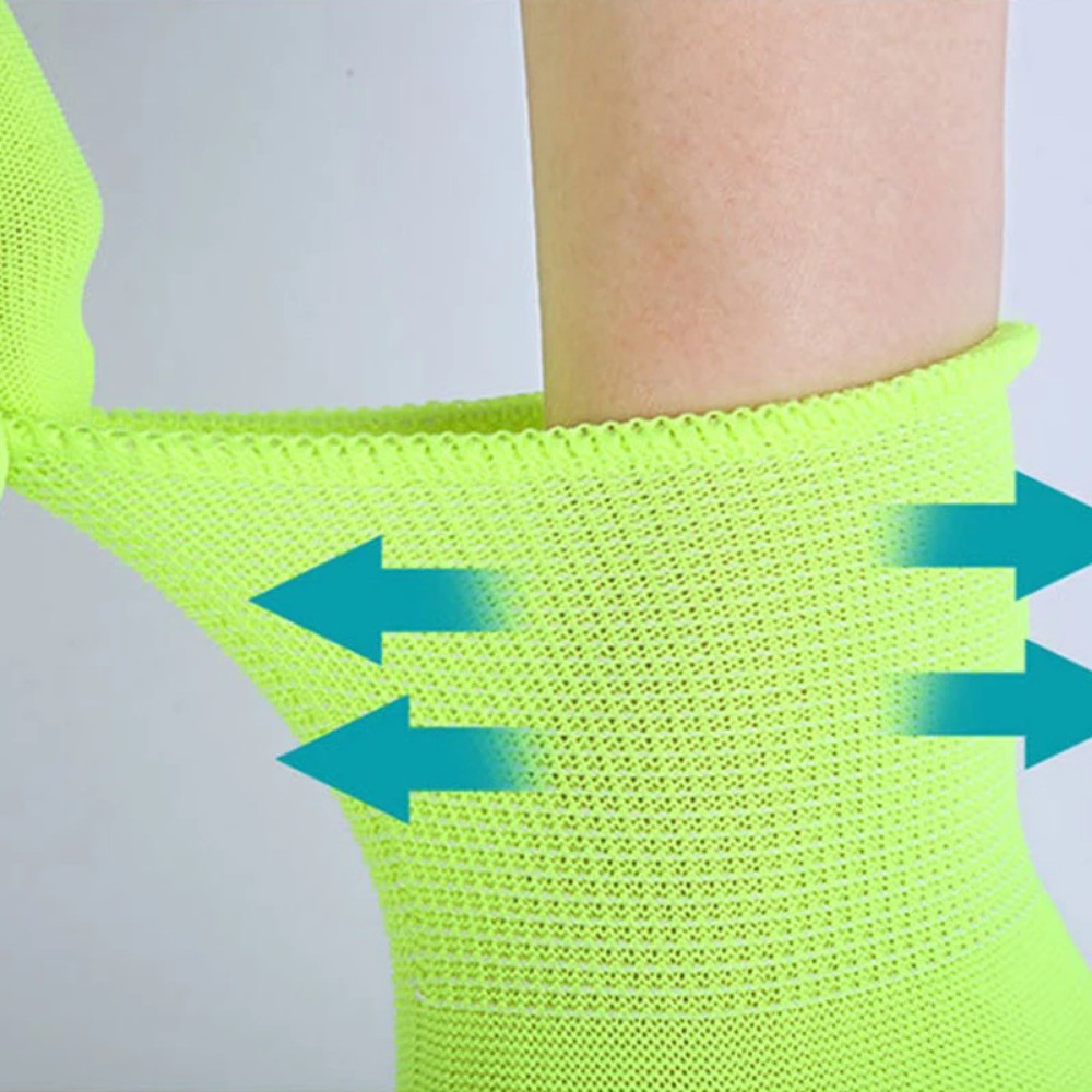 ถุงมือสีเขียวเรืองแสง-พร็อพตกแต่งงานปาร์ตี้-เรืองแสงในถุงมือไนลอนมืด-ลื่นอุปกรณ์ทํางาน-ตกแต่งอุปกรณ์วันเกิด-การระบายอากาศ, อเนกประส - รูปที่ 5