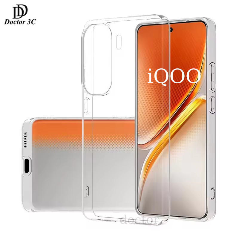 เคสใส ซิลิโคนนิ่มสำหรับ VIVO iQOO 13 12 11S 10 Neo 10R 10 9 9S 8 7 Z9X Z9s Z9 Turbo Endurance Z8 Z8X Z7 Z6 Neo10 Neo9 Pro+ 5G+ 5G