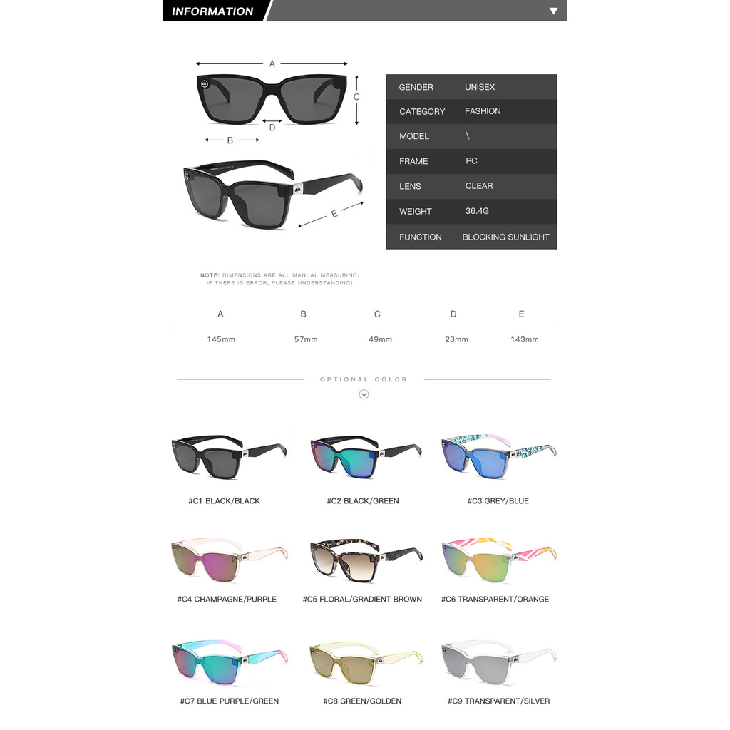 Quiksilver ใหม่แฟชั่น QS931 กลางแจ้งกีฬาขี่จักรยานแว่นตากันแดดสําหรับ Cool ผู้ชายผู้หญิงแว่นตา Runing กีฬาขับรถจักรยาน Shades UV400 - รูปที่ 3