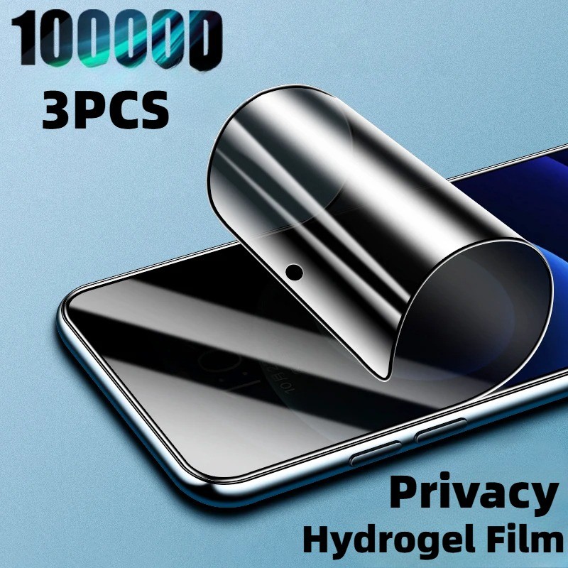 Infinix Smart9 8 7 6 5 3pcs HDความเป็นส่วนตัวHydrogelฟิล์มสําหรับInfinixสมาร์ท 9 8 7 6 5 4c 4 3 S5 S