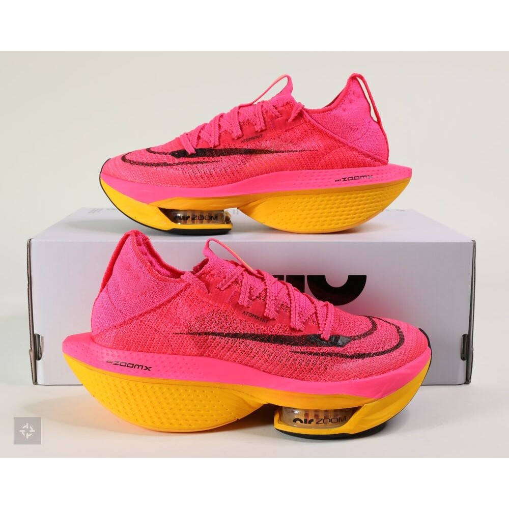 Nike Air Zoom Alphafly Next% 2 รองเท้าสีชมพูสีส้มผู้หญิง (DN3559-600)