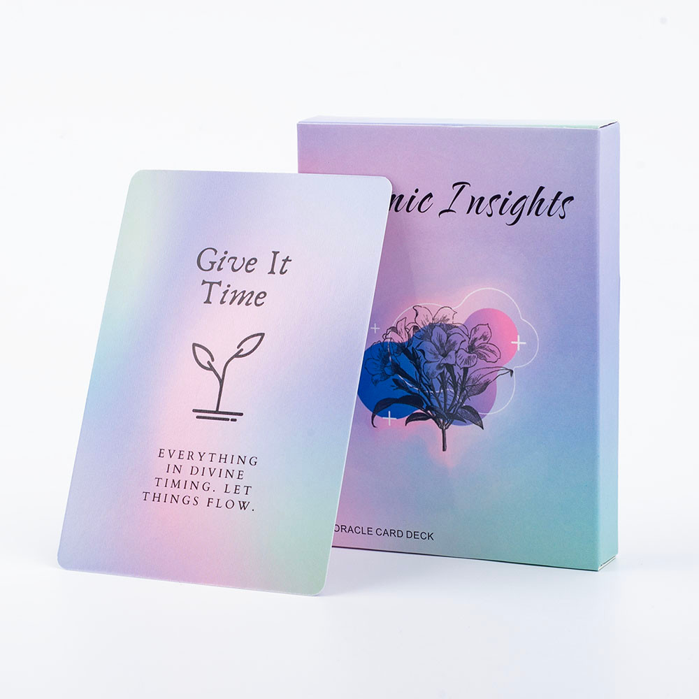 Cosmic Insights Tarot Deck 41 Oracle การ์ดเวอร์ชันภาษาอังกฤษ Deck Divination Party ของเล่นความบันเทิง Wiccan อุปกรณ์