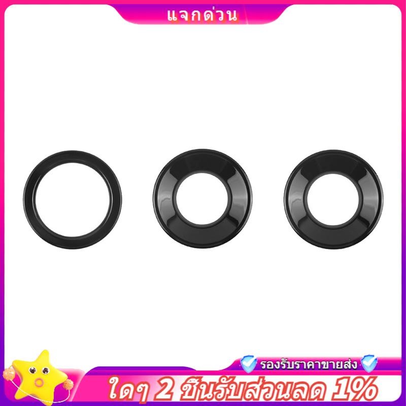 ใน -สําหรับ ALPHARD 40 Series 2023 + สีดําเงาเริ่มปุ่มหยุดปกและ Central Control Knob Trim สติกเกอร์ต