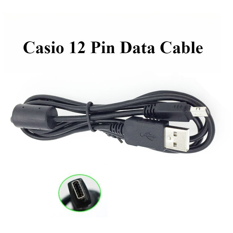 เหมาะสําหรับ Casio TR150 EX-ZR100 ZR200 ZR300 ZR310 สายชาร์จข้อมูล