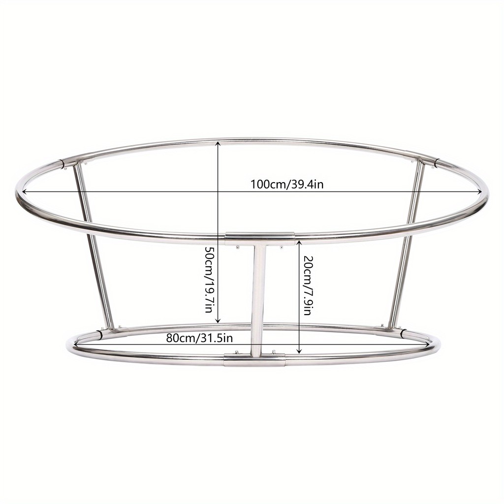 ขาตั้งถ่ายภาพเด็กแรกเกิดขาตั้งสแตนเลสสําหรับถ่ายภาพเด็กโครงวางตัวทารกแรกเกิด อนุญาตให้ผ้าฉากหลังเพื่อกระจายได้อย่างราบรื่นสร้าง - รูปที่ 2