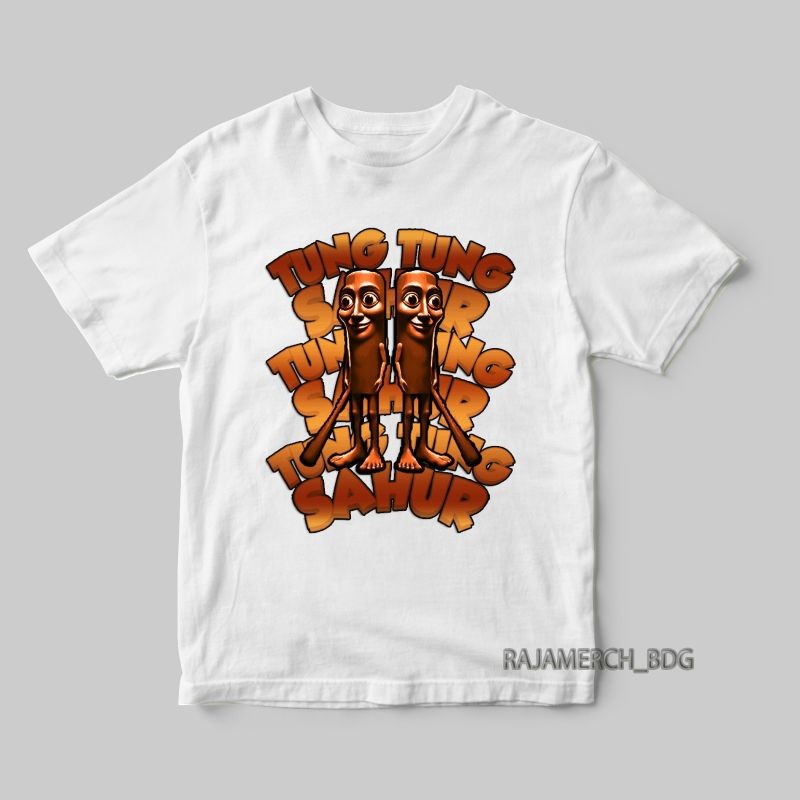 👕 เสื้อยืด TUNG TUNG SAHUR CHILDRENS TUNG TUNG SAHUR 100-150