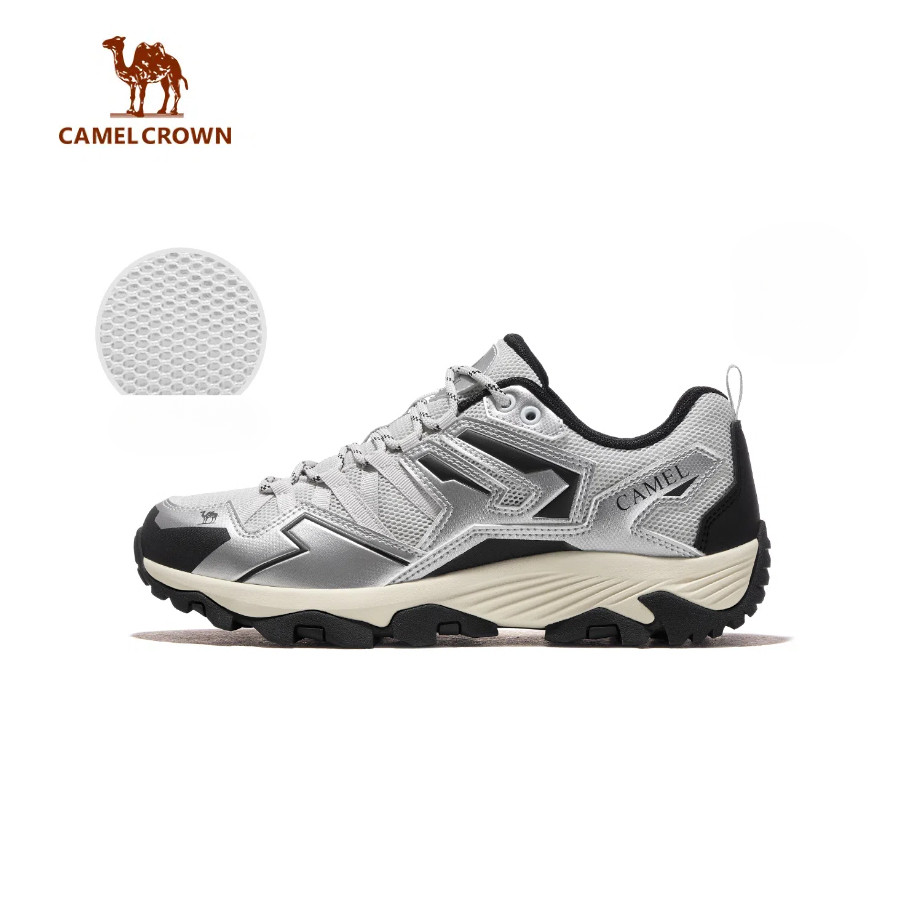 CAMEL CROWN รองเท้าเดินป่ากันน้ํามืออาชีพกลางแจ้งของผู้หญิง