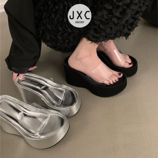 แฟชั ่ นเกาหลี Ulzzang รอบ Toe Super รองเท ้ าส ้ นสูงโปร ่ …