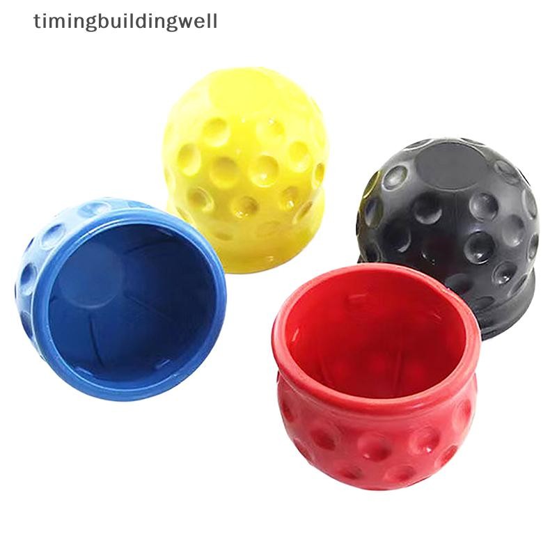 Twth 4pcs Universal 50 มม.Tow Bar Trailer ฝาครอบ Tow Bar Hitch Trailer Towball รถอุปกรณ์เสริมป้องกัน
