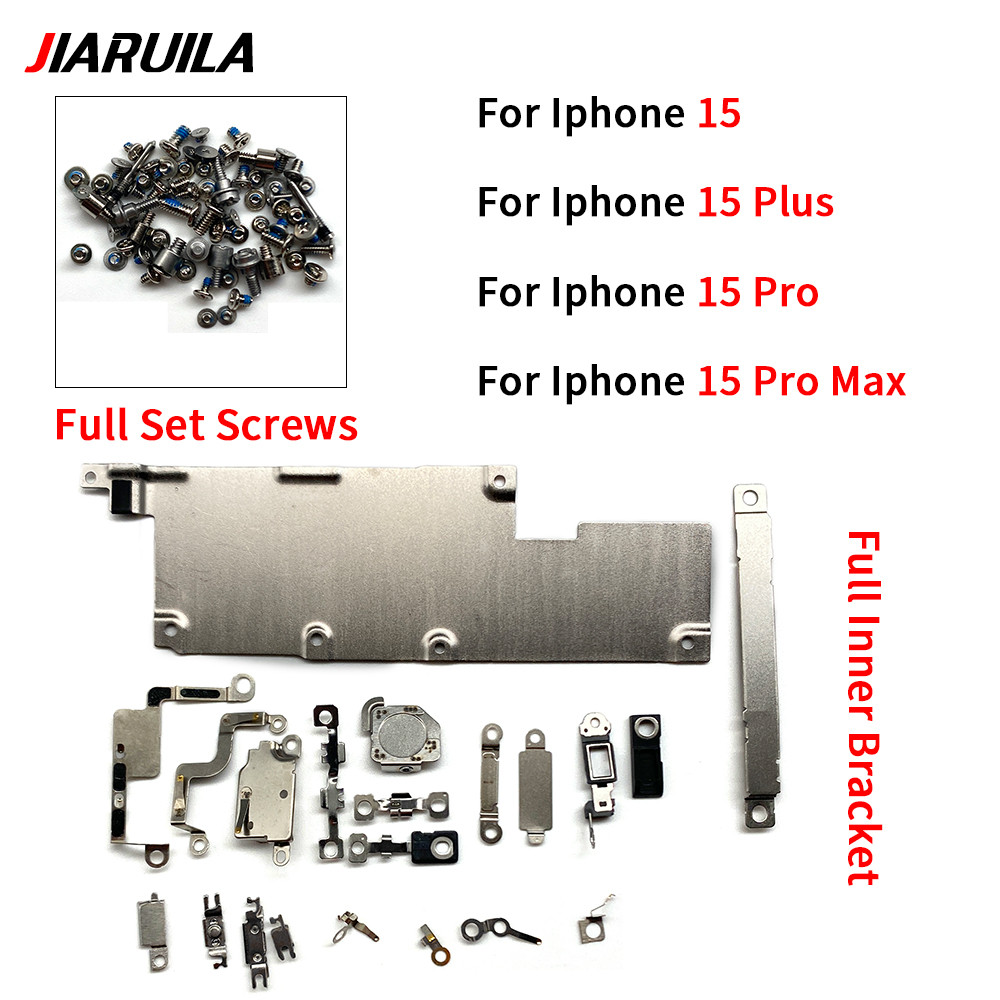 สำหรับ Iphone 15 Pro Max / สำหรับ IPhone 15 Plus ชุดสกรูเต็ม ชุดซ่อมโบลต์ ชิ้นส่วนซ่อมครบชุด
