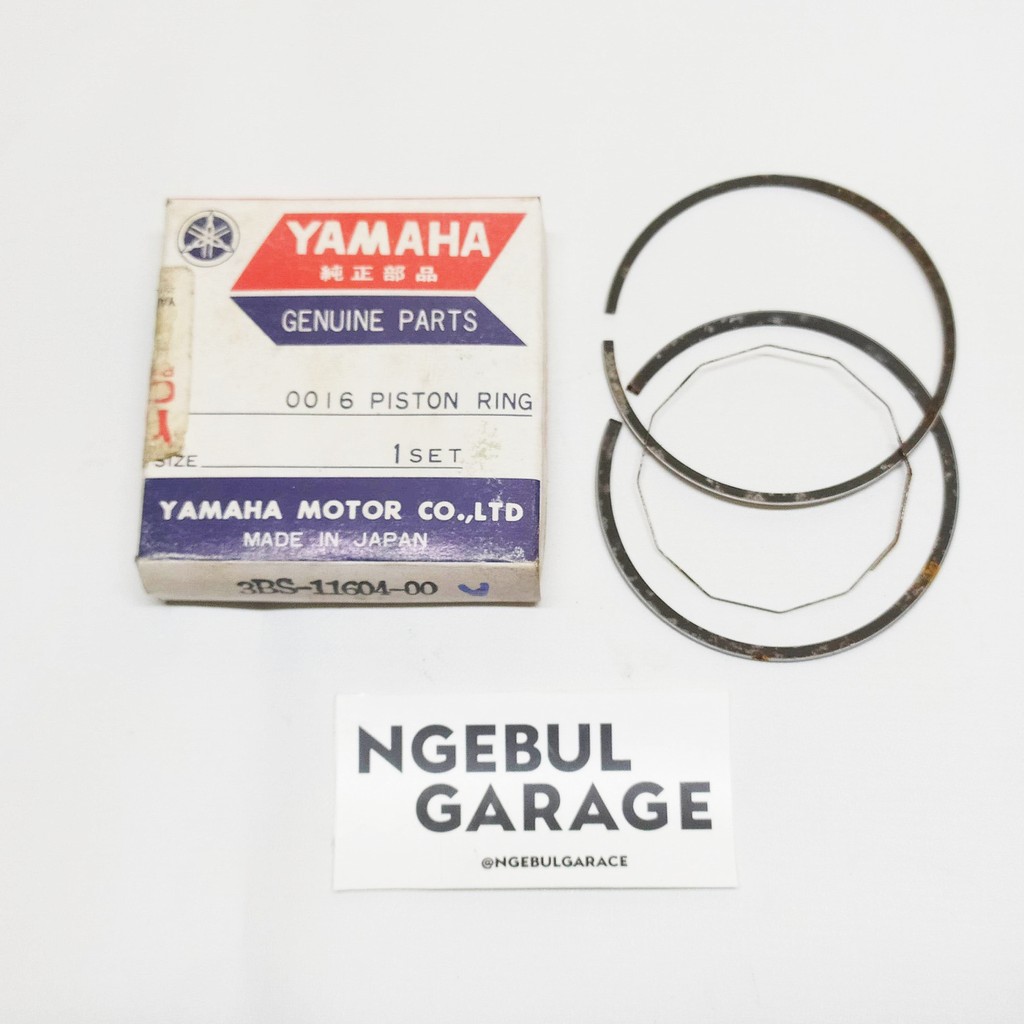 แหวนลูกสูบ RXZ RZR 135 OS 25 YAMAHA ORI JAPAN 3BS 11604 00