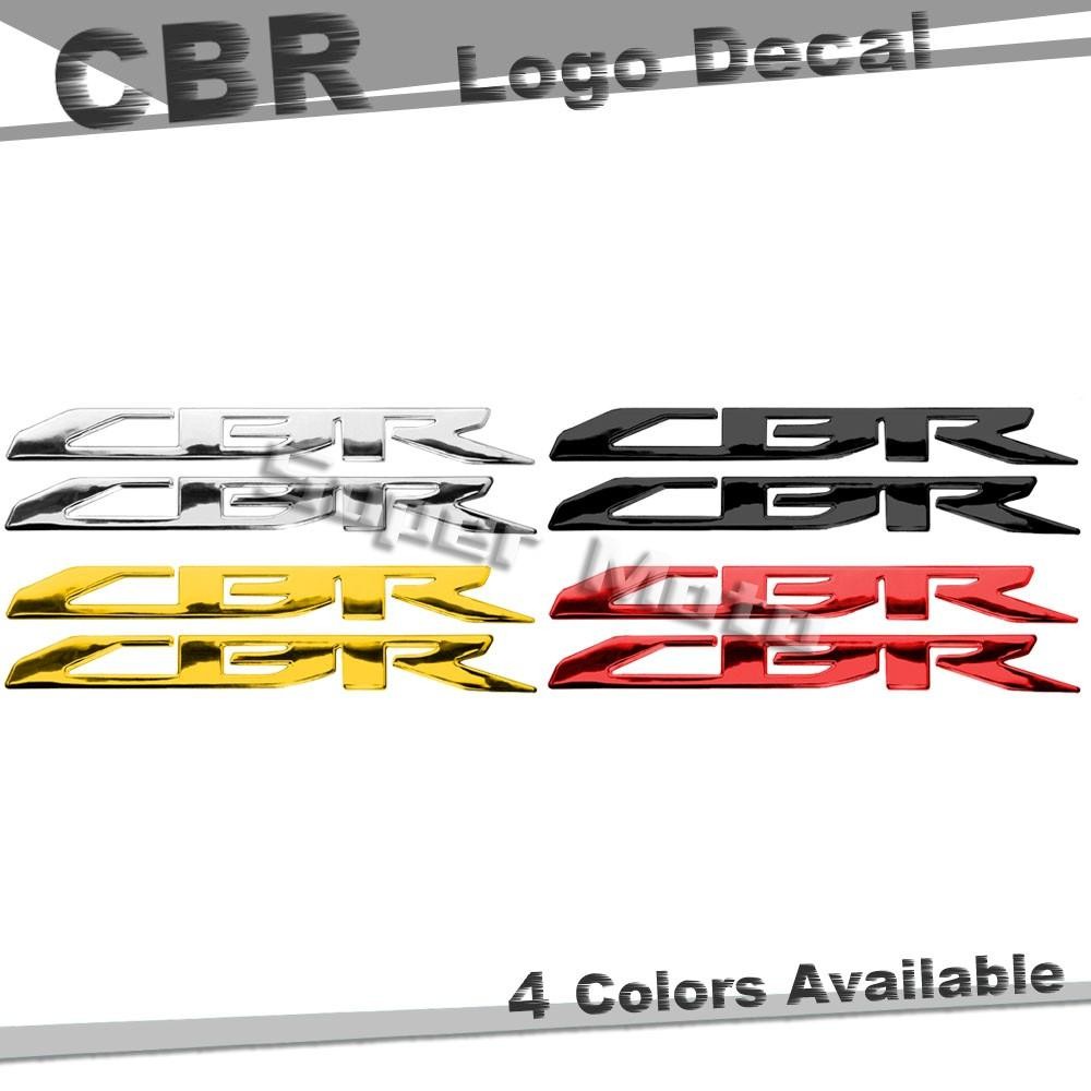 สติกเกอร์รถจักรยานยนต์ 3D ตราสัญลักษณ์ Decal ยกถังโลโก้สําหรับ Honda CBR 150r 125R 250R 250rr 150r 250rr 500R 650R 500R 650F 600RR 1000RR อุปกรณ์เสริม