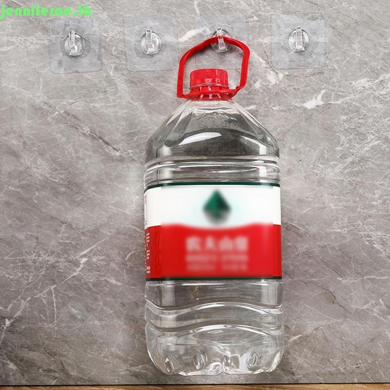 Wall Hook Strong Self Adhesive Transparent Suction Cup Heavy Load Rack