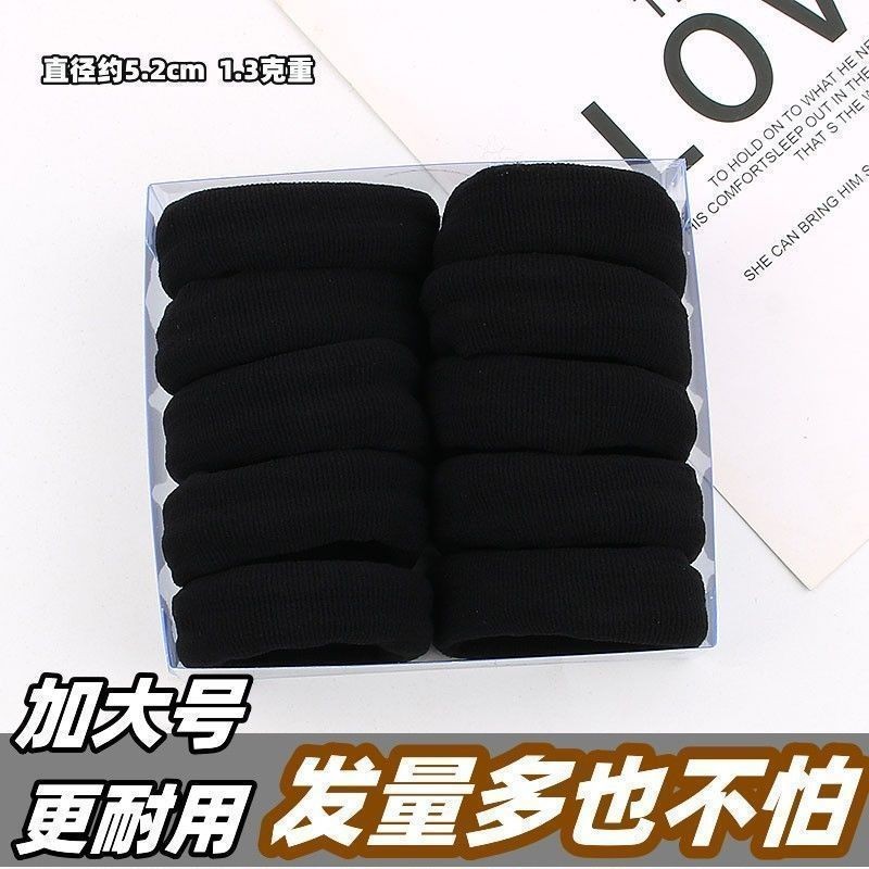 1ตัวหนากว้างสูงผมหางม้าคาดศีรษะคาดศีรษะไม่มีรอยต่อที่เรียบง่ายหัวบอลแถบคาดศีรษะยืดหยุ่นสูงแหวนผมขนาดใหญ่ผู้ใหญ่20250425 - รูปที่ 3