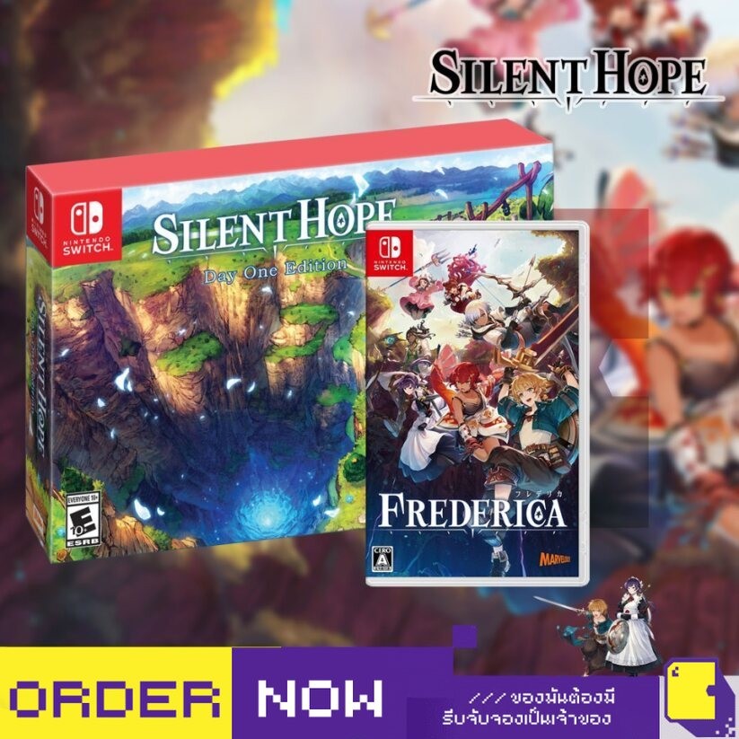 [+..••] พร้อมส่ง ผ่อน 0% | NSW SILENT HOPE , FREDERICA (เกม Nintendo Switch™ 🎮)