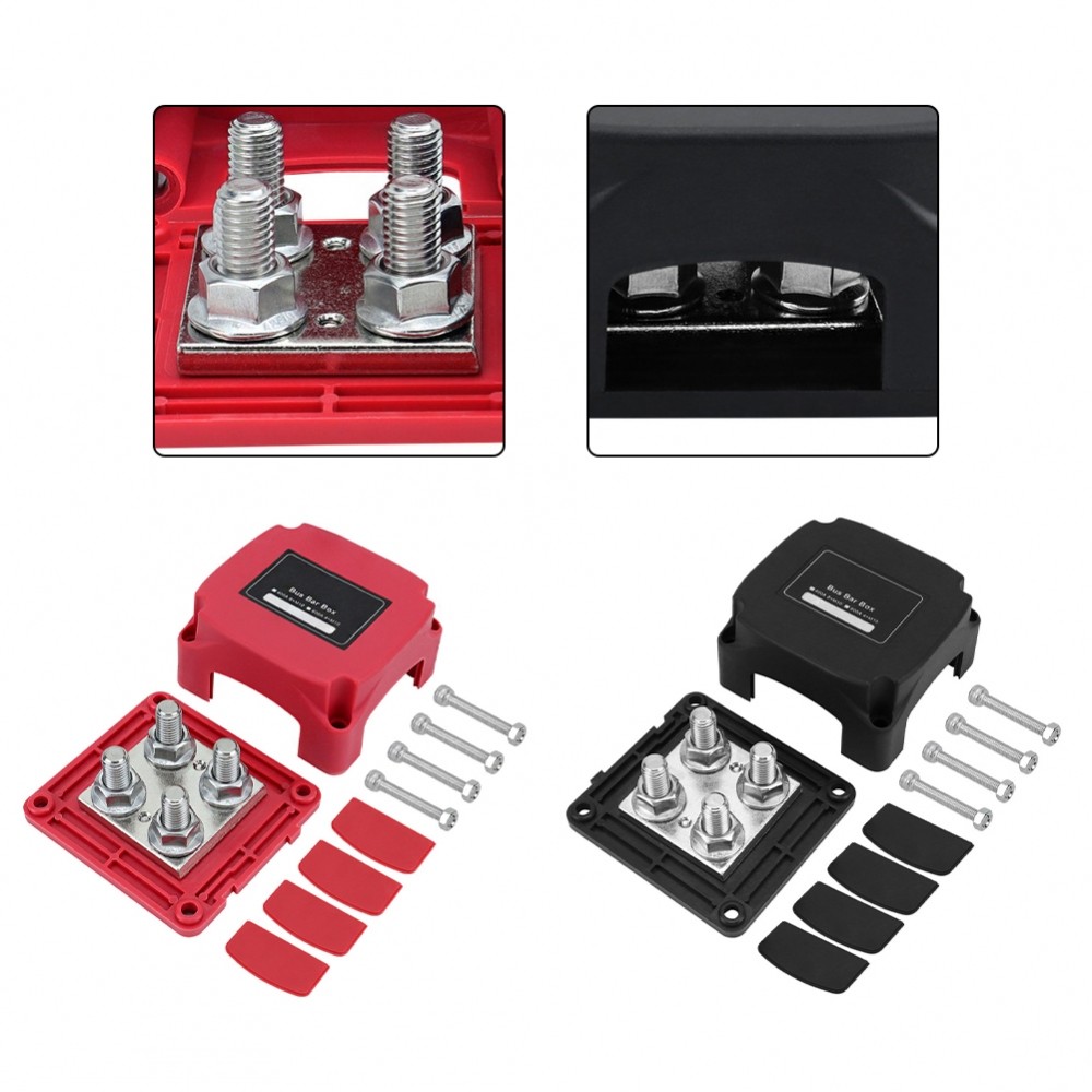 400A M10 Stud Busbar สําหรับการกระจายพลังงานที่จัดระเบียบในรถยนต์และเรือทะเล