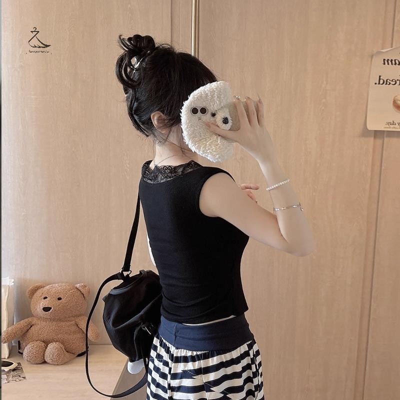 เสื้อชั้นในคล้องคอลายลูกไม้สำหรับผู้หญิง MCL7717