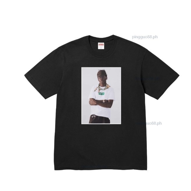เสื้อยืดแขนสั้นคอกลมพิมพ์ลาย Tee portrait คุณภาพสูง