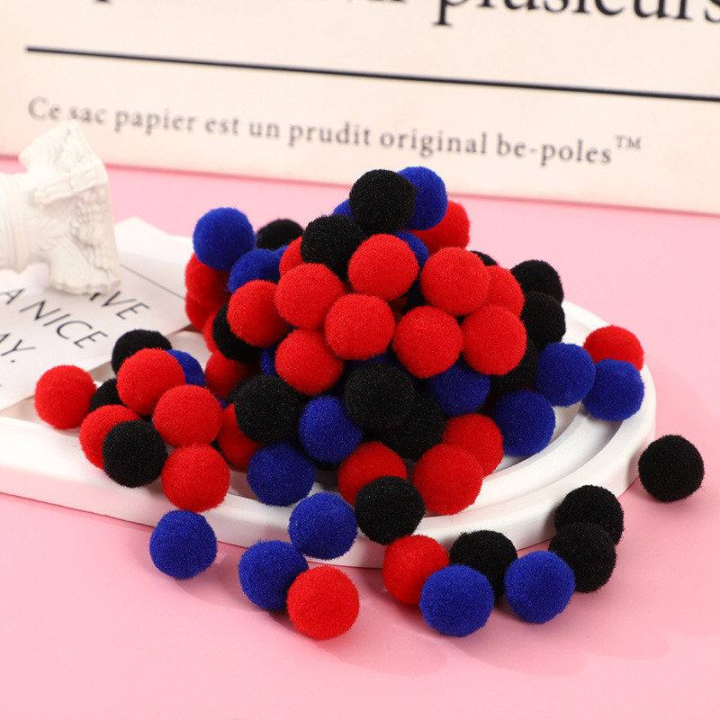 100 ชิ้น/ถุง Macaron Pompom Fluffy Ball 10 มม.สี Plush Ball Handmade Craft DIY ของเล่นตกแต่งแถบคาดศีรษะวัสดุอุปกรณ์เสริมคริสต์มาสของขวัญ ราคา ถูกที่สุด ดีลบีเคเค แกลเลอรีภาพที่ 8