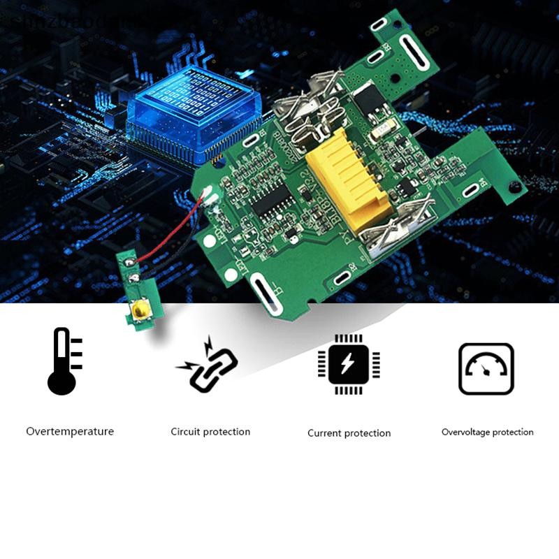 [SHNZFF] Bl1830 Li-Ion BMS PCB บอร์ดป้องกันการชาร์จสําหรับ Makita 18V เครื่องมือ YBUI